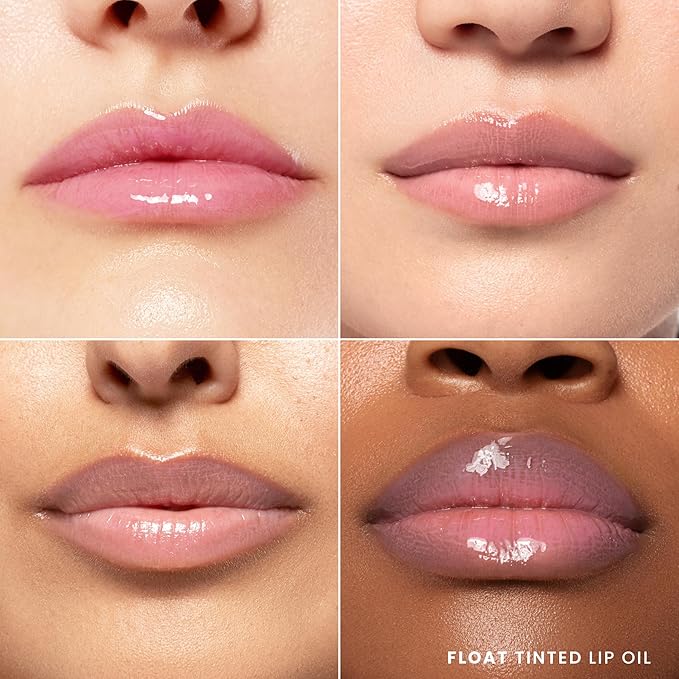 Karuna Skin - Tinted Lip Oil, Soothing & Moisturizing Lip Products with Peptides, Antioxidants, Hydrating Flattering Vegan Lip Tint, Float, 4.8 mL/0.16 fl. oz