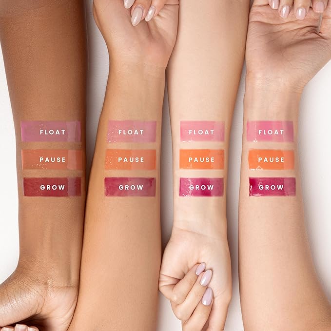 Karuna Skin - Tinted Lip Oil, Soothing & Moisturizing Lip Products with Peptides, Antioxidants, Hydrating Flattering Vegan Lip Tint, Float, 4.8 mL/0.16 fl. oz