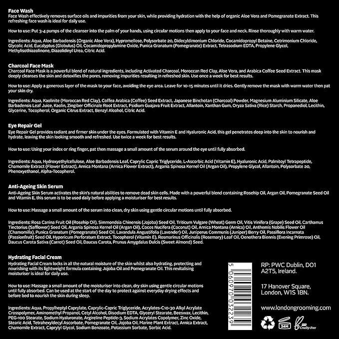 Skin Care Gift Box | Full 5-Step Skincare Routine | Skin Care For Men