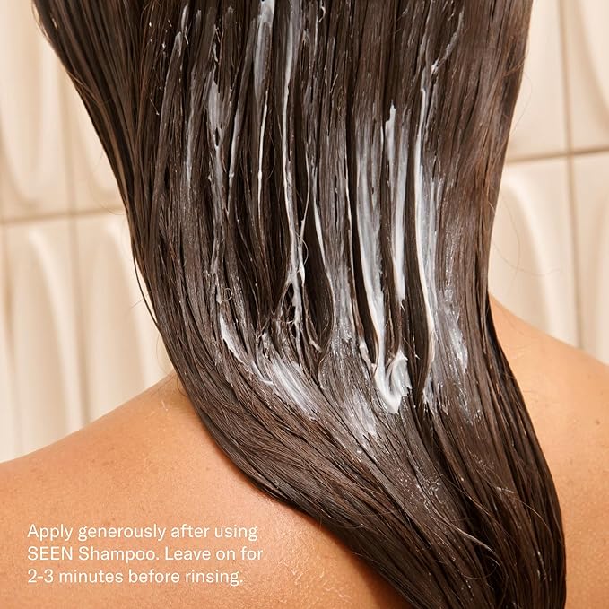 SEEN Conditioner, Fragrance Free - Non-Comedogenic & Sulfate-Free Hair Conditioner- Dermatologist-Developed - Safe for Sensitive, Eczema & Acne Prone Skin