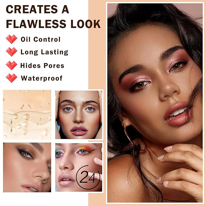 Setting Powder Loose Face Powder Lightweight Soft Smooth Brighten Minimizes Pores Long Lasting Oil Control Loose Powder Makeup For Matte Flawless Finish 00#Prism