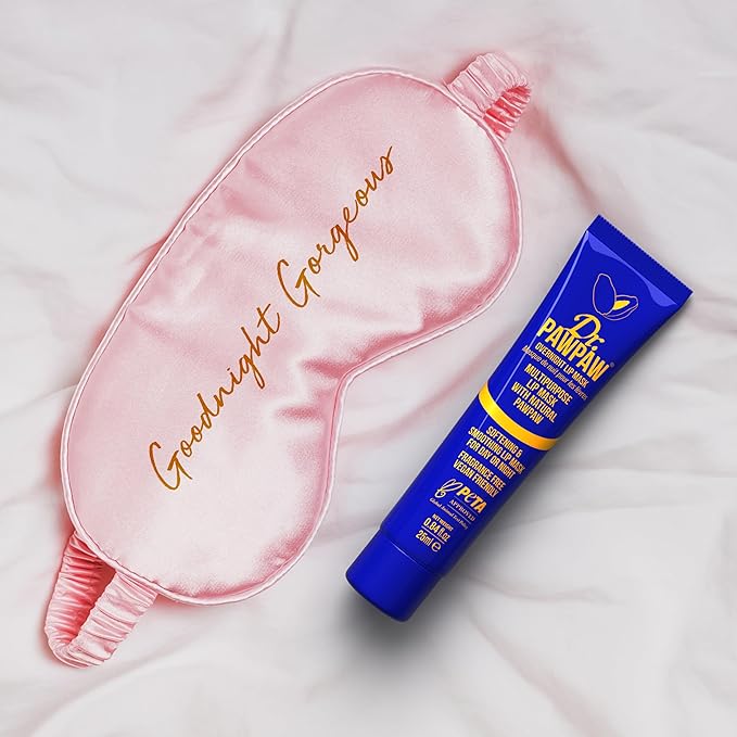 Overnight Lip Mask - Multi-Purpose Balm, Natural Pawpaw & Peptides Smooth Skin, Cracked Lips, Vegan, Ethical Beauty & Fregrance Free (25 ml)