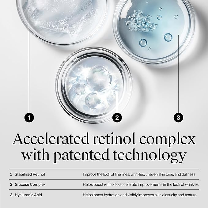 Neutrogena Rapid Wrinkle Repair Retinol Face Moisturizer, Daily Anti-Aging Face Cream with Retinol & Hyaluronic Acid to Fight Fine Lines, Wrinkles, & Dark Spots, 1.7 oz