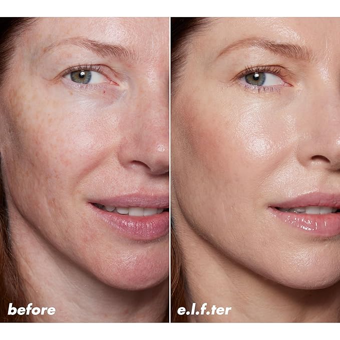 e.l.f. Halo Glow Skin Tint SPF 50, Tinted Moisturizer For Light, Buildable Coverage, Creates A Natural Glow, Vegan & Cruelty-Free, 4 Light Neutral