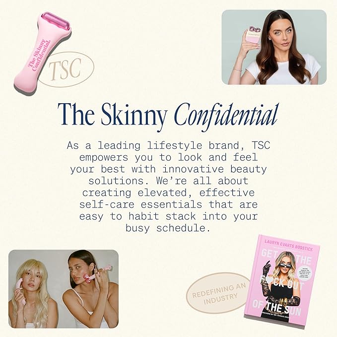 The Skinny Confidential Beauty Salt- Hydration Powder Contain Grass-Fed Colostrum, Electrolytes & Pearl Powder - Supports Immunity & Digestive Health, Glowing Skin & Radiant Hair - Gluten Free