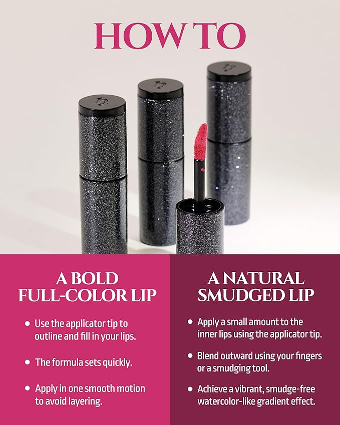 HEVVYMAKEUP Ultra Stay-On Lip Coloring Tint - Vibrant Matte Finish Lip Tint - Long Lasting Airy Weightless Lips with Perfect Fixing - Korean Lip Makeup, Metro Pink, 0.11oz.
