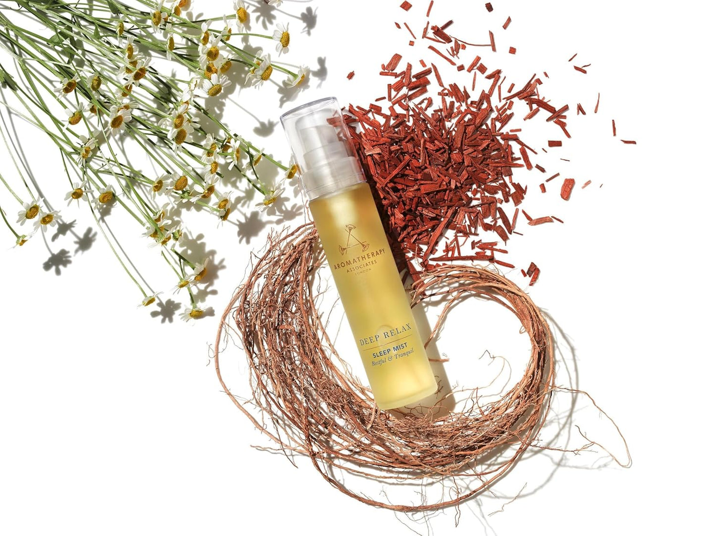 Aromatherapy Associates Deep Relax Sleep Mist. Body and Linen Spray for Restorative Sleep. Made with Vetivert, Chamomile and Sandalwood Essential Oils (1.69 fl oz)