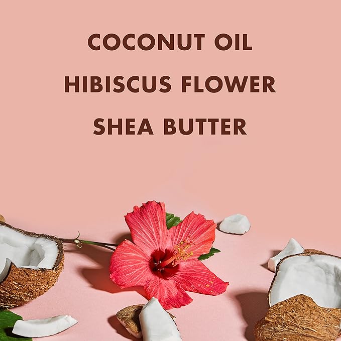 Shea Moisture Curl & Shine Conditioner Coconut & Hibiscus, for Thick, Curly Hair, to Moisturize & Soften, 24 oz