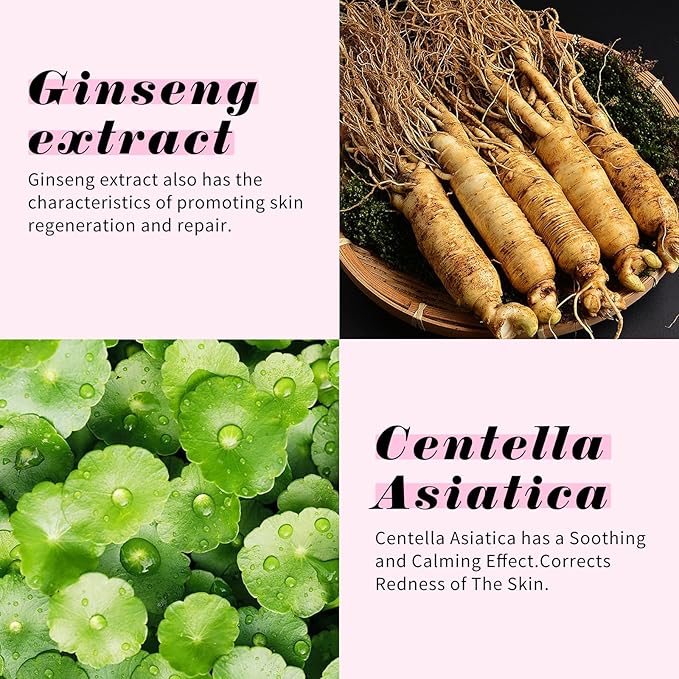 Color Correcting Cream Tinted Moisturizer, Makeup Primer for A Glow Skin Tint, Formulated with Ginseng and Centella Asiatica, Hydrating Essence