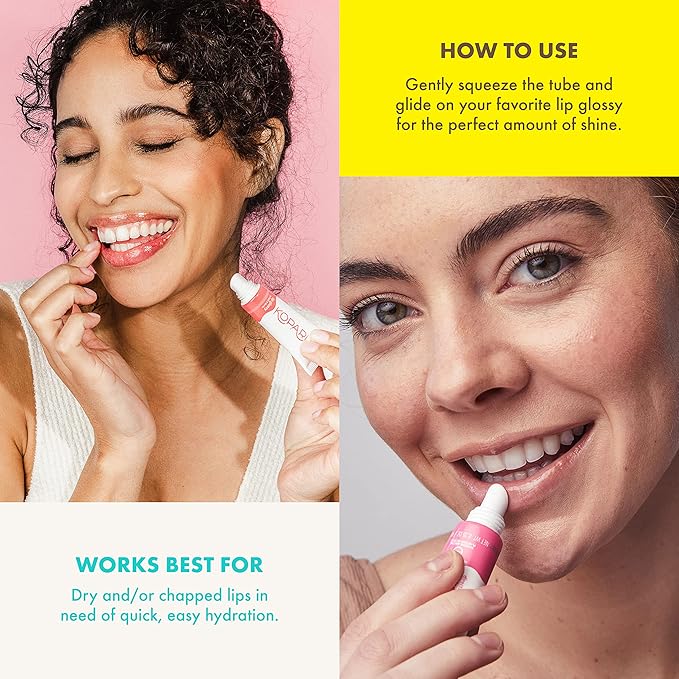 Kopari Nude Peach Lip Glossy 3pk