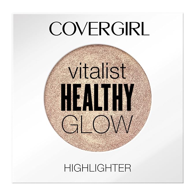 COVERGIRL Vitalist Healthy Glow Highlighter, Sundown, 0.11 Pound (packaging may vary)