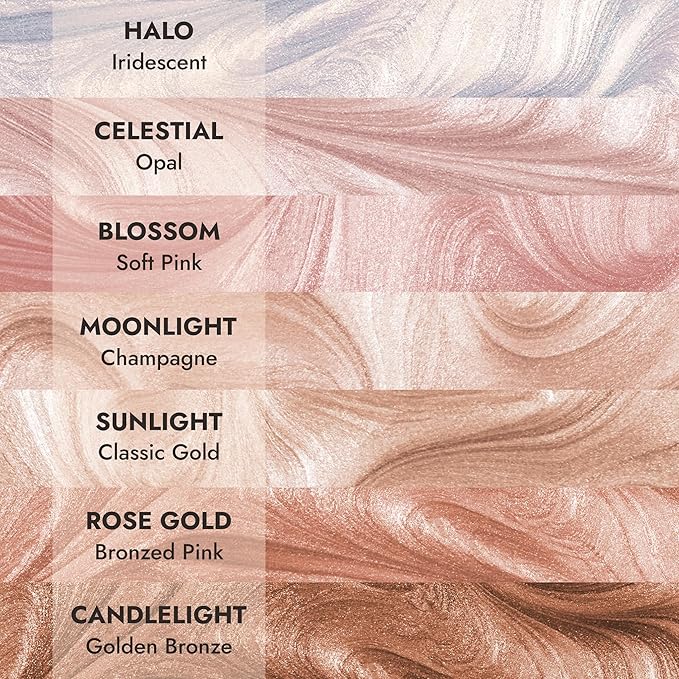 COVER FX Custom Enhancer Drops - Moonlight : Champagne Finish - 15mL - Radiant Glow - Liquid Highlighter