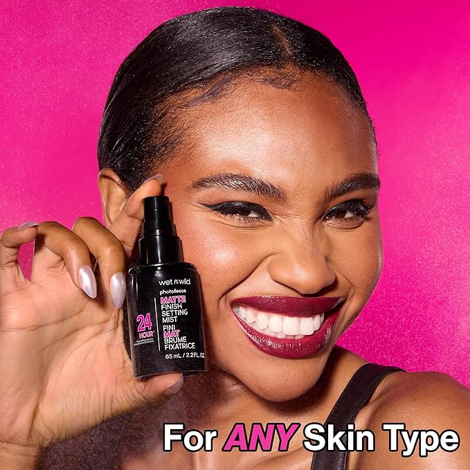 Wet n Wild Photo Focus Matte Finish Setting Mist, Matte - clear