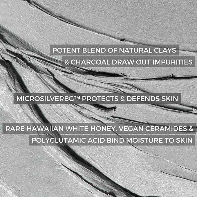 BeautyStat Universal Microbiome Purifying Radiance Mask, Cleansing Mask to Help Dimish Appearance of Pores + Purify Skin with Natural Clays (2.5 oz)