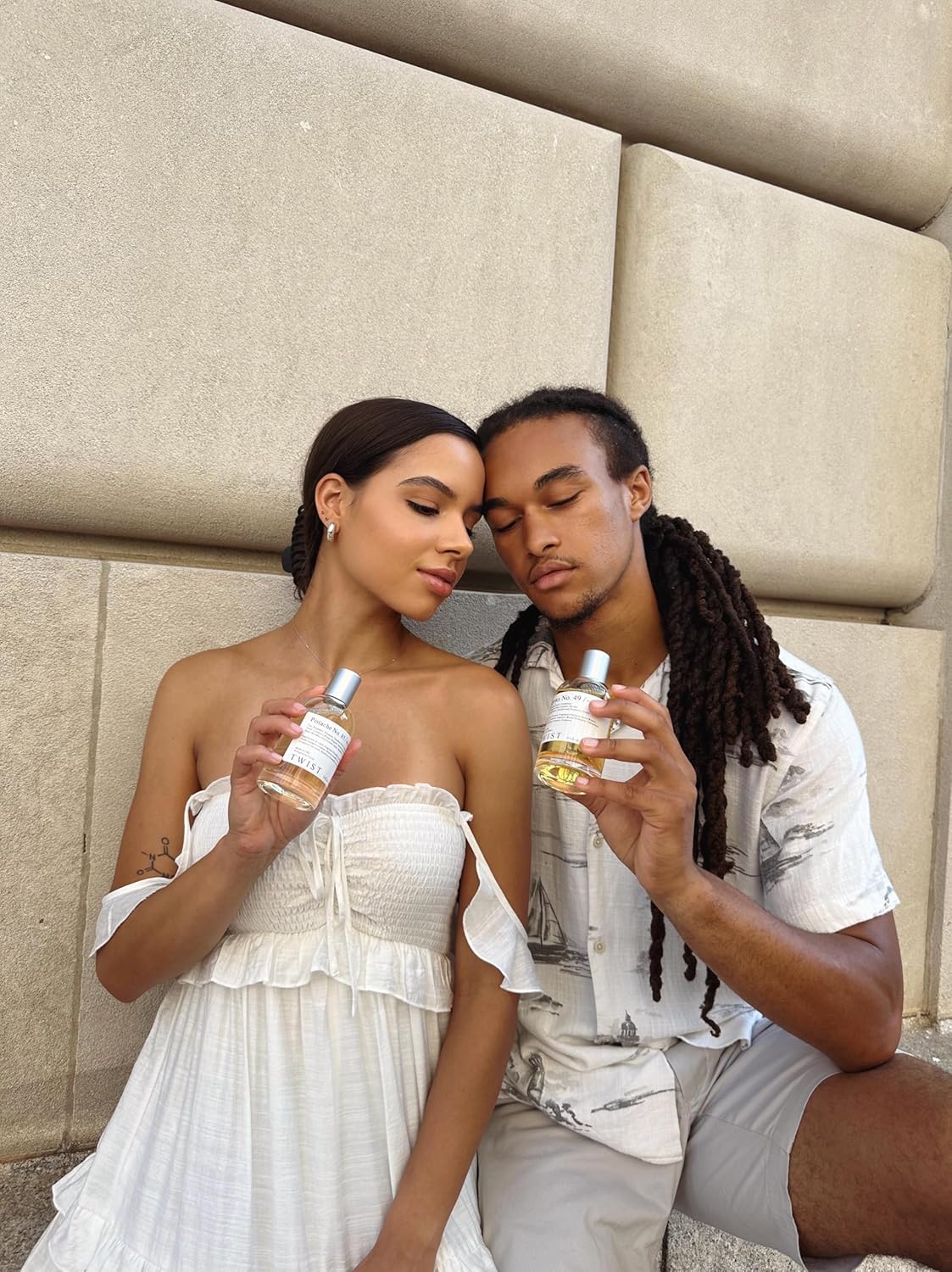 Twist Tonka No. 68 - Eau De Parfum Inspired by J. Malone Myrrh & Tonka Cologne, Long-Lasting Perfume For Women & Men, Paraben Free, Vegan, Clean Ingredients, Unisex - Spray 100 ml | 3.4 fl. oz.